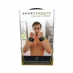 Sportsheets International Sportsheets Special Edition Cuffs And Blindfold Set Boudoir