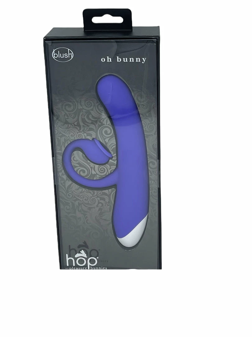 Blush Novelties DIY Hop Oh Bunny Silicone Air Pulse Rabbit Vibrator 3 Blush Novelties DIY Hop Oh Bunny Silicone Air Pulse Rabbit Vibrator