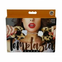 Blush Novelties Temptasia Faux Fur Locking Cuffs