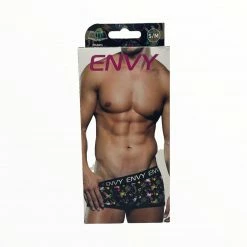 Envy Menswear Disco Unicorn Men's Trunk Underwear - Multicolor