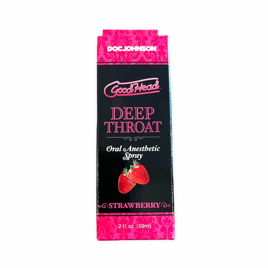 Doc Johnson Enterprises Goodhead Deep Throat Oral Anesthetic Spray 6 Doc Johnson Enterprises Goodhead Deep Throat Oral Anesthetic Spray