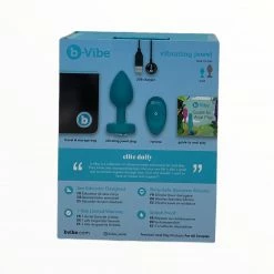 B Vibe B-Vibe Remote Control Vibrating Jewel Plug S/M DIY