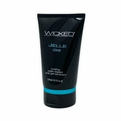 Wicked Sensual Care Wicked Jelle Chill Cooling Water Based Anal Lubricant 4OZ