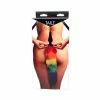 Xr Brands Tailz Rainbow Fox Tail Silicone Plug