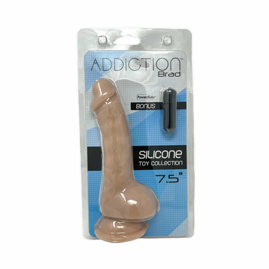 Bms Factory DIY Addiction Brad Silicone Realistic Dong 7.5" 3 Bms Factory DIY Addiction Brad Silicone Realistic Dong 7.5"