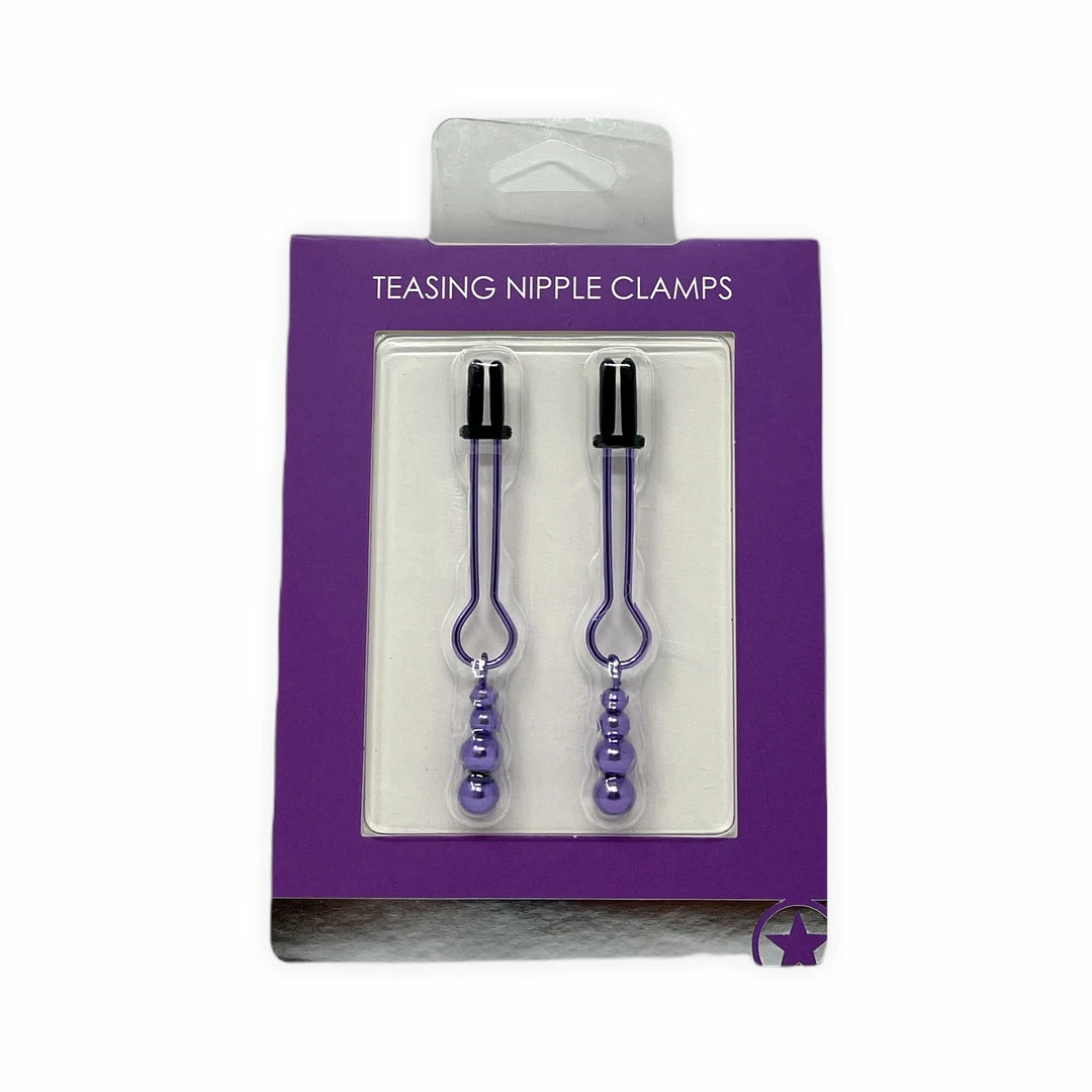 Shots America Boudoir Ouch! Teasing Nipple Clamps 3 Shots America Boudoir Ouch! Teasing Nipple Clamps