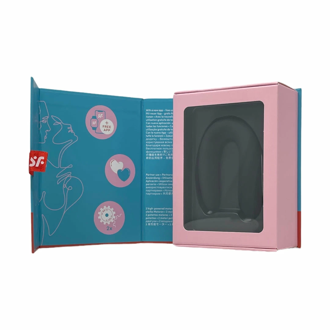 Satisfyer Date Night Double Joy- Rechargeable Silicone Couples Vibrator 6 Satisfyer Date Night Double Joy- Rechargeable Silicone Couples Vibrator