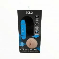Zolo Pleasure Pill Rechargeable Double Ended Stroker