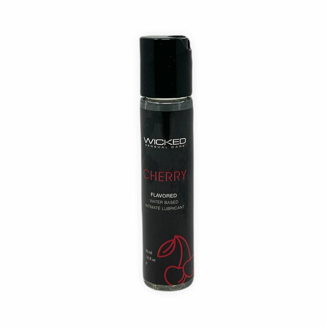 Wicked Sensual Care Wicked Aqua Cherry Flavored Lubricant Touch 4 Wicked Sensual Care Wicked Aqua Cherry Flavored Lubricant Touch