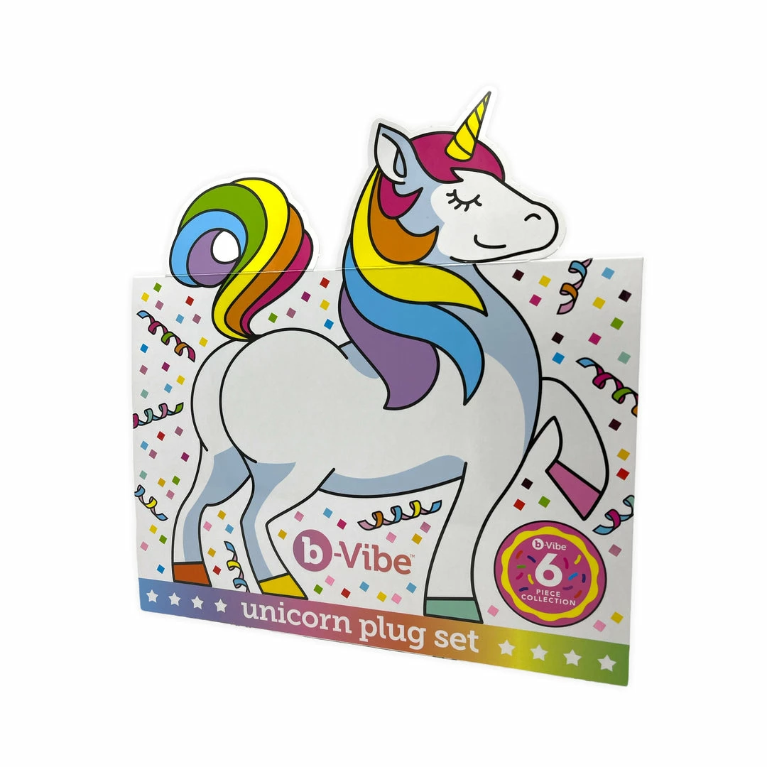 B Vibe Date Night B-Vibe Unicorn Plug 6 Piece Set 3 B Vibe Date Night B-Vibe Unicorn Plug 6 Piece Set