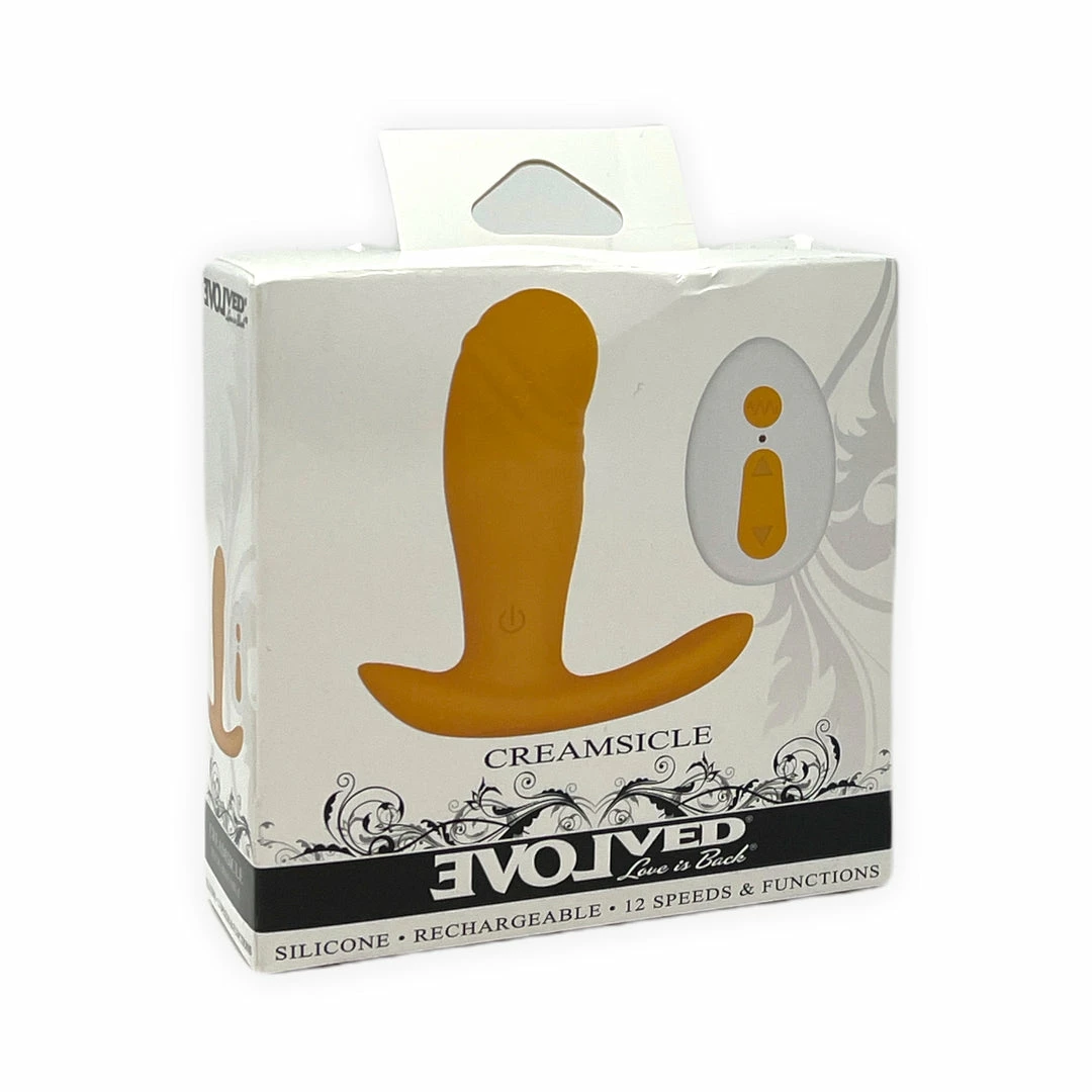 Evolved Novelties Creamsicle Silicone Remote Control Vibrator DIY 3 Evolved Novelties Creamsicle Silicone Remote Control Vibrator DIY