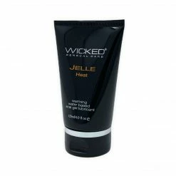 Wicked Sensual Care Wicked Jelle Heat Warming Water Based Anal Lubricant 4OZ
