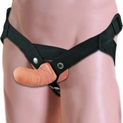 Sportsheets International Everlaster Stud Hollow Dong With Harness 6.5" Date Night